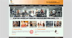 Desktop Screenshot of ethnohealthclub.com